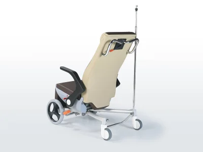 Nitrocare Height Adjustment Multifunctional Transport Chair