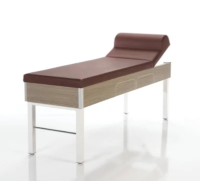 Nitrocare Examination Couch with Wooden Drawers