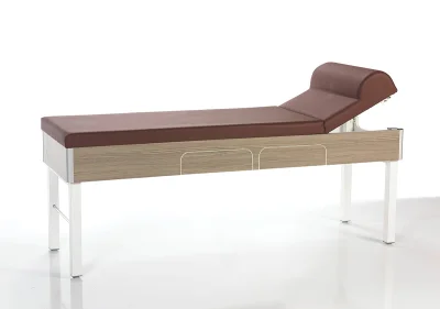 Nitrocare Examination Couch with Wooden Drawers