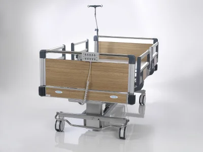 Nitrocare Four Motors Column Model Intensive Care Bariatric Patient Bed